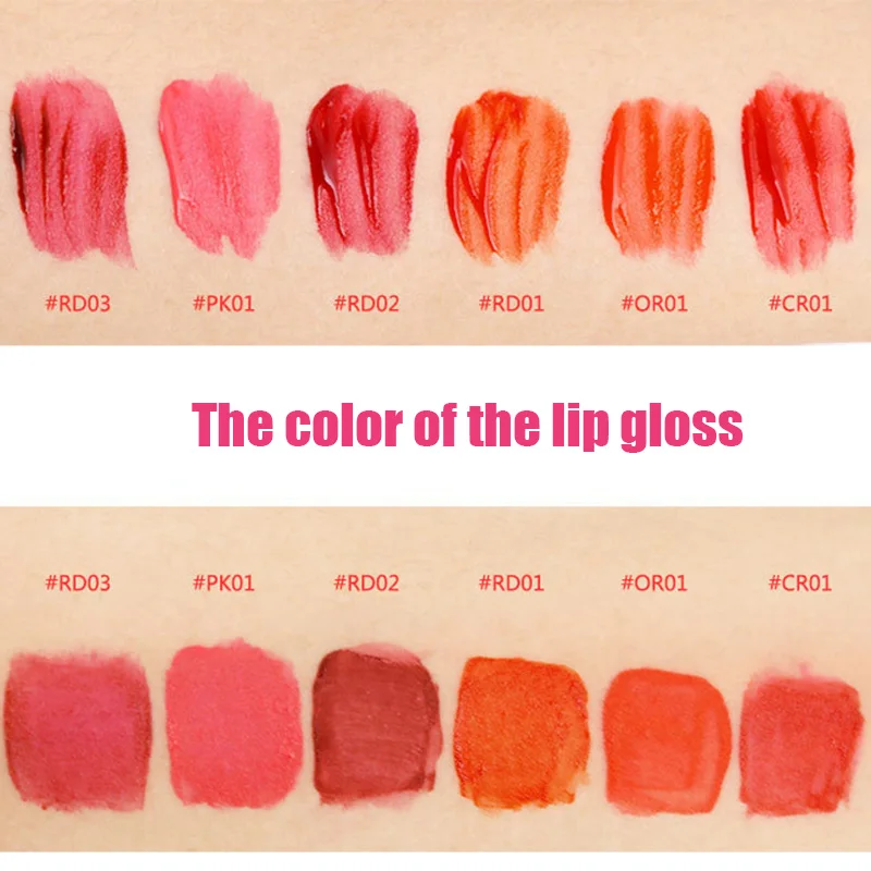 Liquid Lipstick Waterproof Non-stick No Fading Non-transfer Long Lasting Lip Tint HJL2019
Liquid Lipstick Waterproof Non-stick No Fading Non-transfer Long Lasting Lip Tint HJL2019