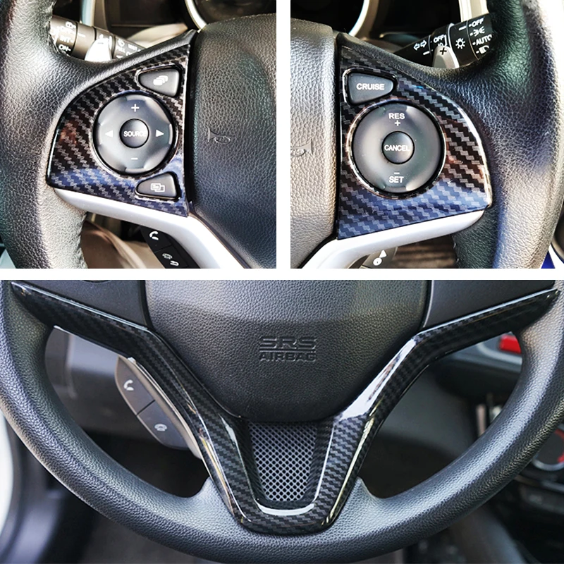 For Honda HR-V HRV Vezel 2015 2016 2017 Accessories Car Steering Wheel Cover trim inner Sticker Car Styling ABS Carbon fibre
For Honda HR-V HRV Vezel 2015 2016 2017 Accessories Car Steering Wheel Cover trim inner Sticker Car Styling ABS Carbon fibre