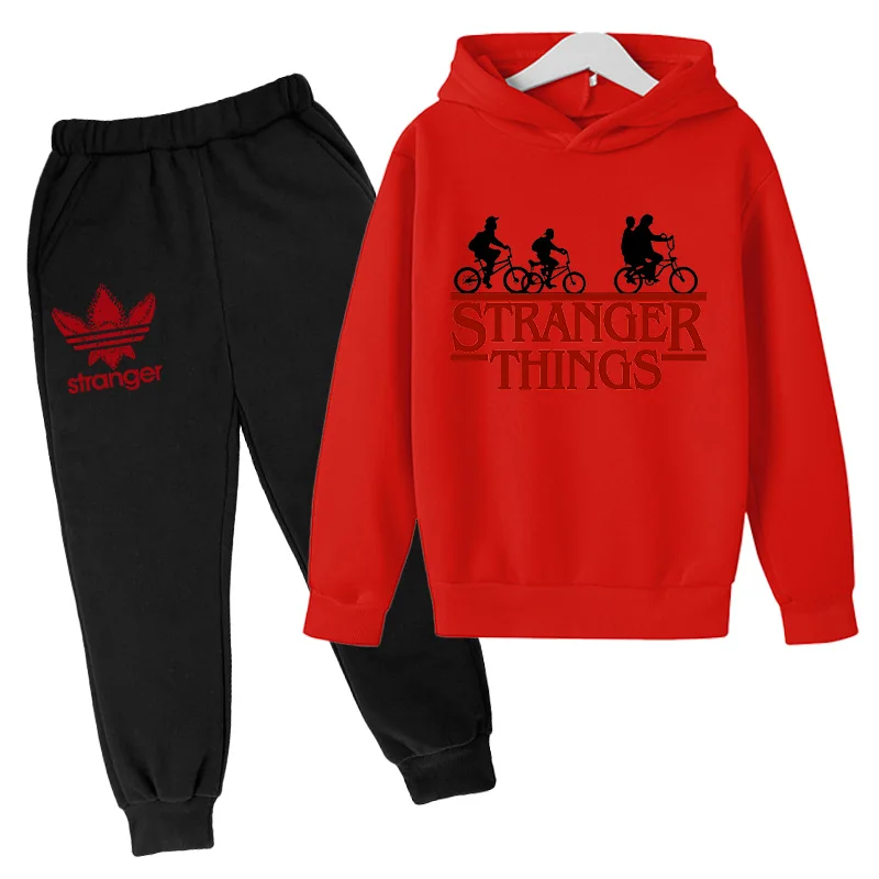 4-14t Boys Clothing Suit Stranger Things 3 Tracksuit Kids Hoodie Pants 2pcs Sets Baby Girl Outfit Sportswear toddler boy clothes
4-14t Boys Clothing Suit Stranger Things 3 Tracksuit Kids Hoodie Pants 2pcs Sets Baby Girl Outfit Sportswear toddler boy clothes