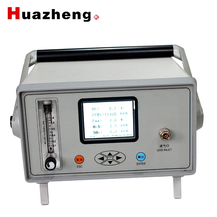 China SF6 volume percentage measuring device sf6 gas purity tester sf6 gas moisture analyzer
China SF6 volume percentage measuring device sf6 gas purity tester sf6 gas moisture analyzer