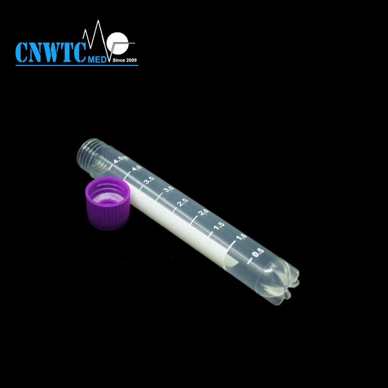 Customized Volume Medical Tools Cryotube Amber Transparent Nunc Cryotube 3.6ml 4.5ml 5ml
Customized Volume Medical Tools Cryotube Amber Transparent Nunc Cryotube 3.6ml 4.5ml 5ml