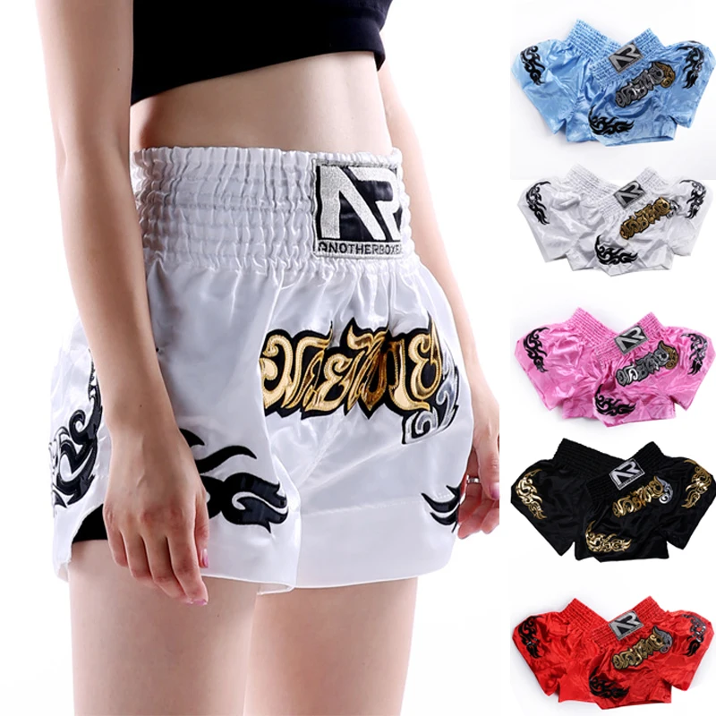 Muay Thai Boxing Shorts For Men Women Kids Teenagers Kickboxing Fighting Training MMA Trunks Sanda Grappling Sports Short Pants
Muay Thai Boxing Shorts For Men Women Kids Teenagers Kickboxing Fighting Training MMA Trunks Sanda Grappling Sports Short Pants