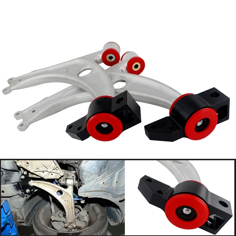 Front L+R Control Arm Polyurethane Bushing Kit for V-W Jetta Caddy Jetta Touran Golf GTI MK5 MK6 A3 S3 RS3 Skoda Octavia Se
Front L+R Control Arm Polyurethane Bushing Kit for V-W Jetta Caddy Jetta Touran Golf GTI MK5 MK6 A3 S3 RS3 Skoda Octavia Se