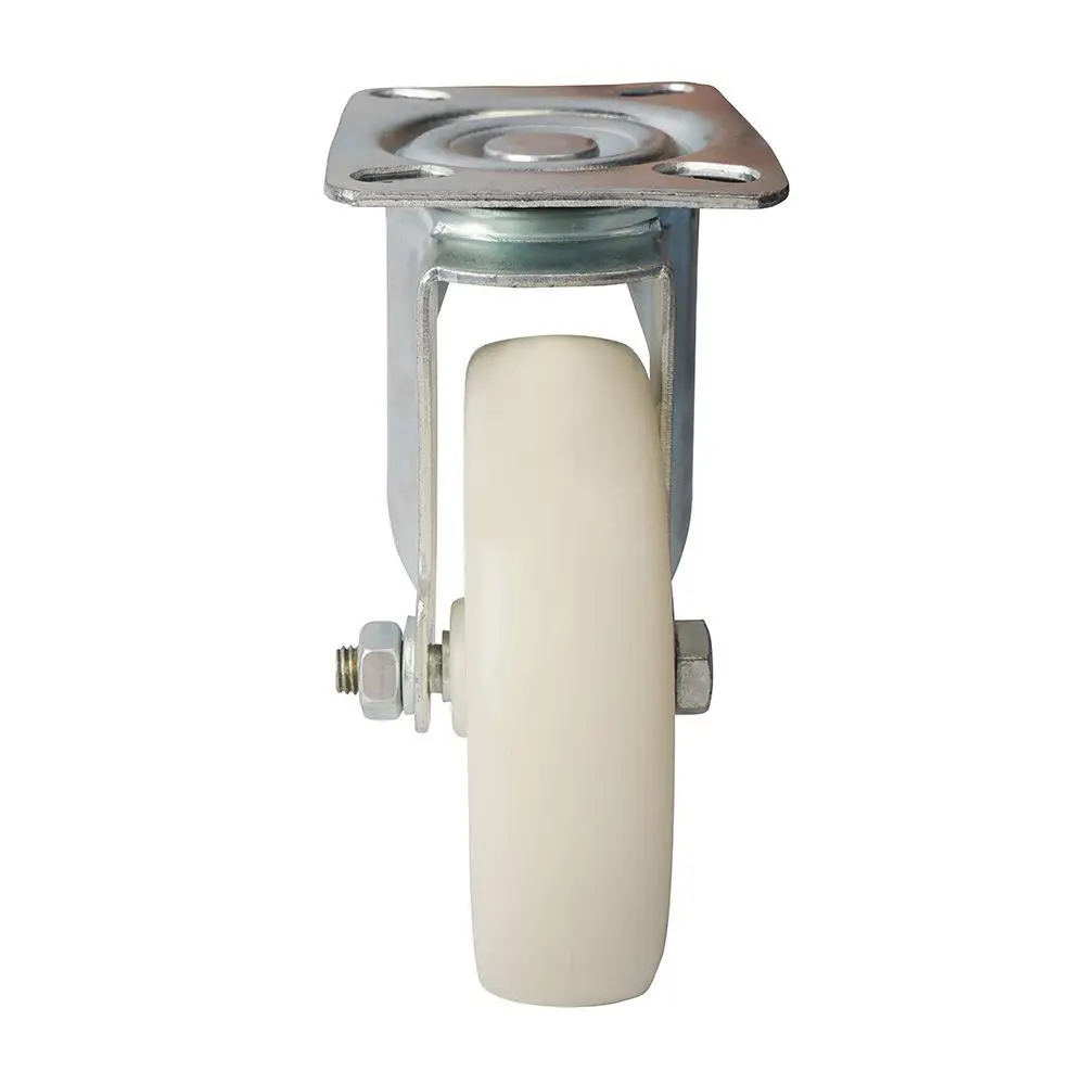 1 Pc Caster Medium-sized 5-inch Flat Bottom White Nylon Caster Universal Wheel Tool Cart Caster
1 Pc Caster Medium-sized 5-inch Flat Bottom White Nylon Caster Universal Wheel Tool Cart Caster