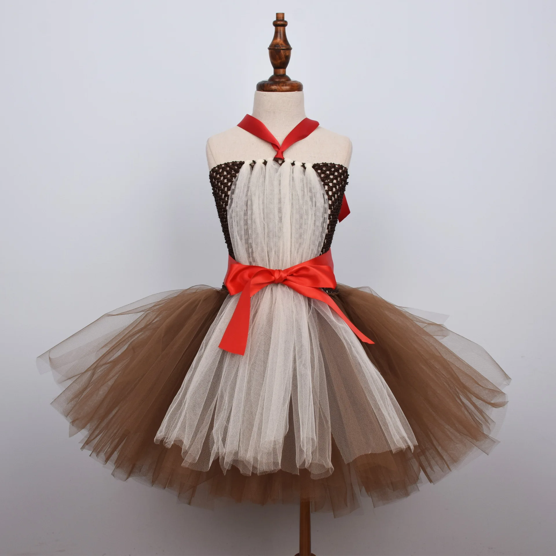 Brown Deer Tutu Dress Girls Kid Christmas Reindeer Costume Birthday Halloween Purim Elk Cosplay Clothes Outfits Children Gifts
Brown Deer Tutu Dress Girls Kid Christmas Reindeer Costume Birthday Halloween Purim Elk Cosplay Clothes Outfits Children Gifts