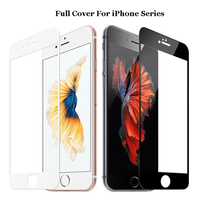 Защитная пленка для экрана из закаленного стекла iPhone 12 11 Pro Max Мини SE 2020 X XR XS 7 8 6 6S