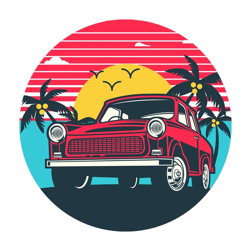 retro sunset and car tropical coconut travel electric car three-wheeled sticker car sticker #1234 decal
retro sunset and car tropical coconut travel electric car three-wheeled sticker car sticker #1234 decal