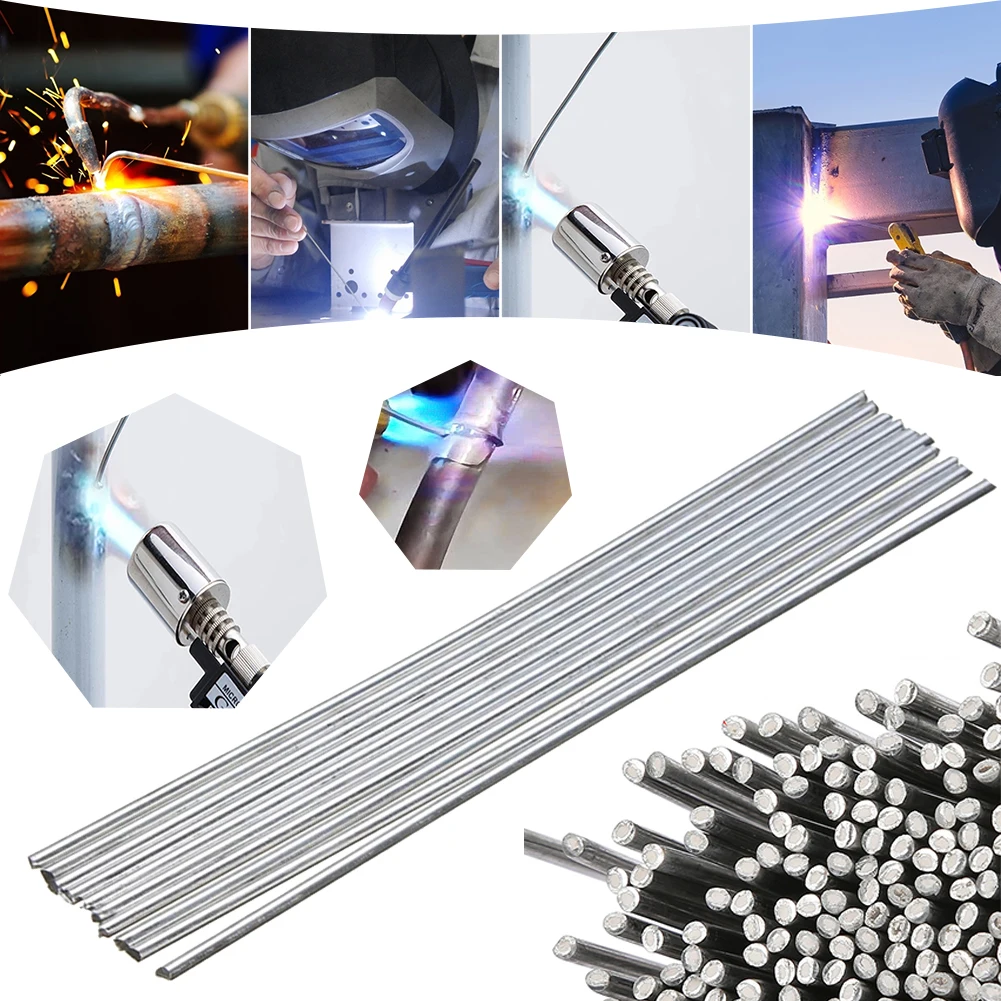 10pcs Aluminum Welding Rods Weld Bars Cored Wire 2mm 1.6mm Rod Solder Cored Wire Repair Rod For Electric Power Drill Tap Polish
10pcs Aluminum Welding Rods Weld Bars Cored Wire 2mm 1.6mm Rod Solder Cored Wire Repair Rod For Electric Power Drill Tap Polish