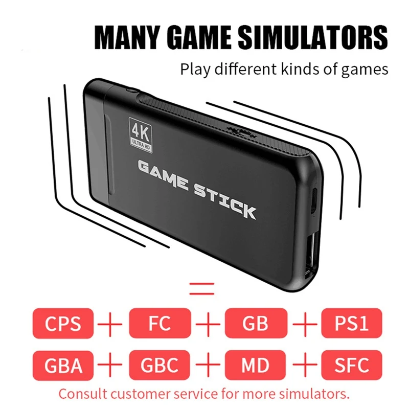32GB 3000 Games Video Console HDMI Compatible 2.4G Wireless for ATARI MAME PS1 GBA Retro Joystick Double Gamepad Controllers
32GB 3000 Games Video Console HDMI Compatible 2.4G Wireless for ATARI MAME PS1 GBA Retro Joystick Double Gamepad Controllers