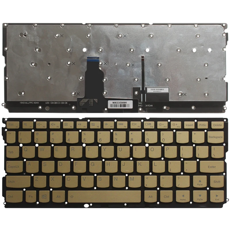 Новая клавиатура US для ноутбука Lenovo IdeaPad Yoga 900S yoga 900s-12ISK английская клавиатура с подсветкой золотистая без рамки
Новая клавиатура US для ноутбука Lenovo IdeaPad Yoga 900S yoga 900s-12ISK английская клавиатура с подсветкой золотистая без рамки