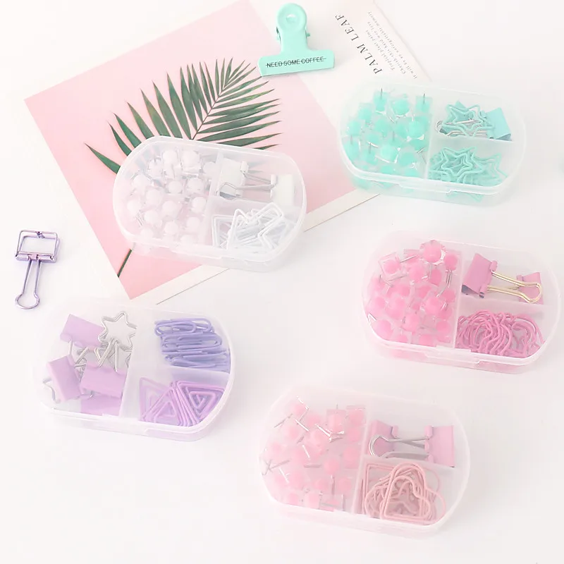 1set Shaped Paper Clips set Metal Binder Clip Paperclips Long Tail Folder Transparent Square Pushpin Bookmarks Binding Supply
1set Shaped Paper Clips set Metal Binder Clip Paperclips Long Tail Folder Transparent Square Pushpin Bookmarks Binding Supply