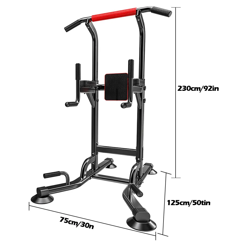 Multi Function Power Tower Adjustable Pull Up Bar Workout Station for Home Gym Strength Training Exercise Fitness Equipment
Multi Function Power Tower Adjustable Pull Up Bar Workout Station for Home Gym Strength Training Exercise Fitness Equipment