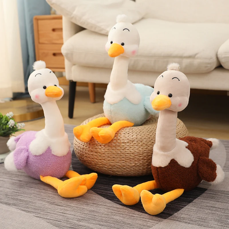 35/55CM Simulation Ostrich Plush Toy Soft Stuffed Cartoon Bird Doll Home Decor Kawaii Birthday Xmas Gift For Children Kids Gifts
35/55CM Simulation Ostrich Plush Toy Soft Stuffed Cartoon Bird Doll Home Decor Kawaii Birthday Xmas Gift For Children Kids Gifts