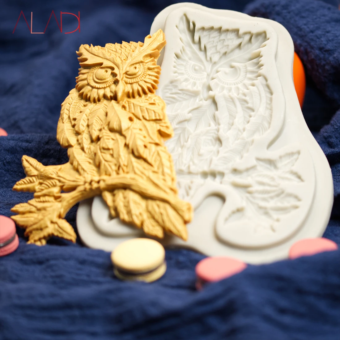 Big Owl Shape Resin Lace Silicone Mold Kitchen Baking Decoration Tools DIY Chocolate Cake Mousse Dessert Bread Fondant MoldAD286
Big Owl Shape Resin Lace Silicone Mold Kitchen Baking Decoration Tools DIY Chocolate Cake Mousse Dessert Bread Fondant MoldAD286
