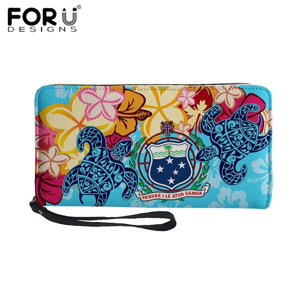 FORUDESIGNS Samoa Tropical Style Print Long Purse Portable Coin Money Bag Luxury Leather Hand Strap Wallet for Teen Girls Boys
FORUDESIGNS Samoa Tropical Style Print Long Purse Portable Coin Money Bag Luxury Leather Hand Strap Wallet for Teen Girls Boys