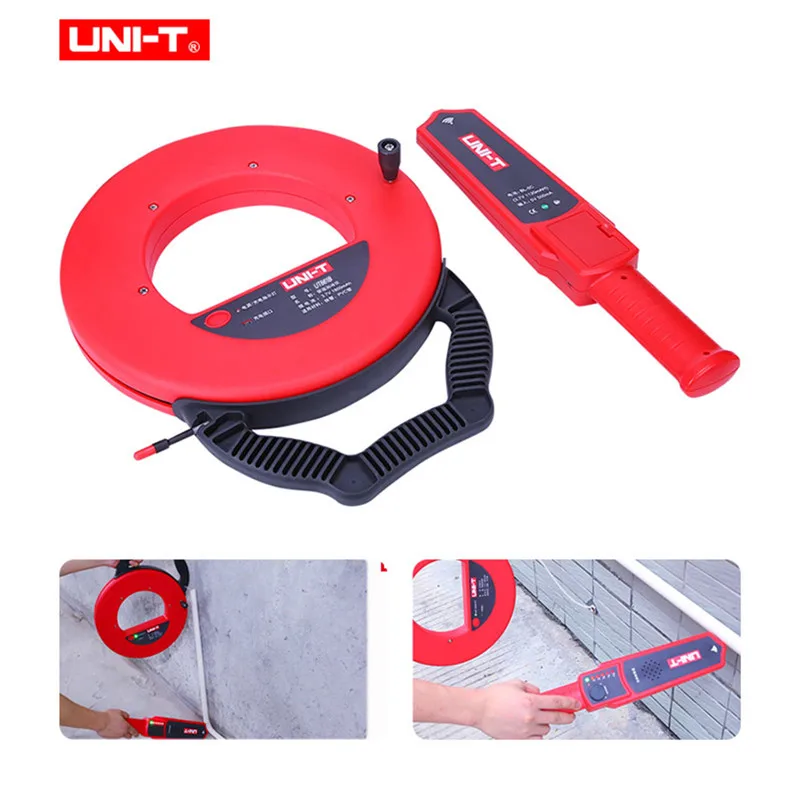 UNI-T UT661A UT661B Wall PVC Iron Pipe Blockage Detector Diagnostic-tool Scanner Pipeline Blocking Clogging Plumbers Instrument
UNI-T UT661A UT661B Wall PVC Iron Pipe Blockage Detector Diagnostic-tool Scanner Pipeline Blocking Clogging Plumbers Instrument