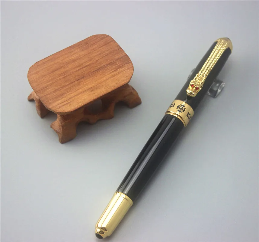 

JINHAO metal fountain pen School Office supplies commercial Stationery luxury ink pens teacher father business gift 028