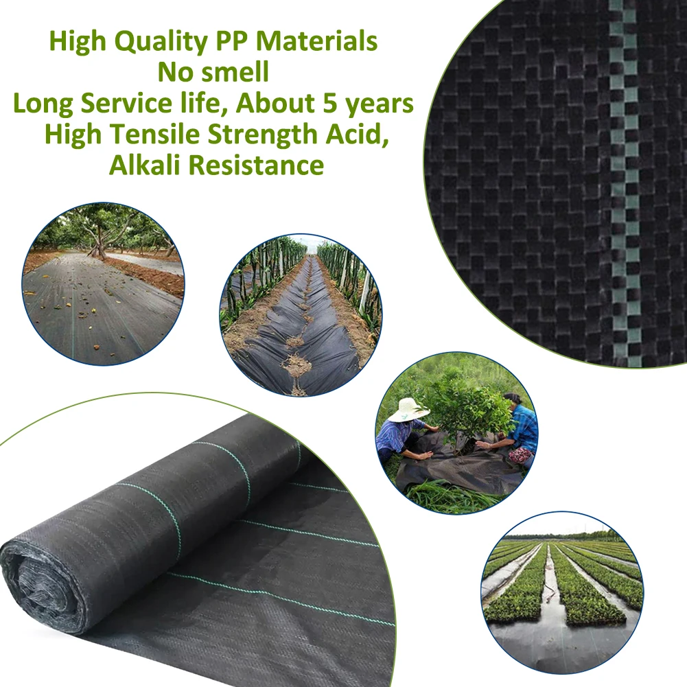 Ecology Agricultural Permeable Weeding Cloth Garden Orchard PE Anti-Grass Ground Mats Greenhouse Weed Barrier Fabric Plant Cover
Ecology Agricultural Permeable Weeding Cloth Garden Orchard PE Anti-Grass Ground Mats Greenhouse Weed Barrier Fabric Plant Cover