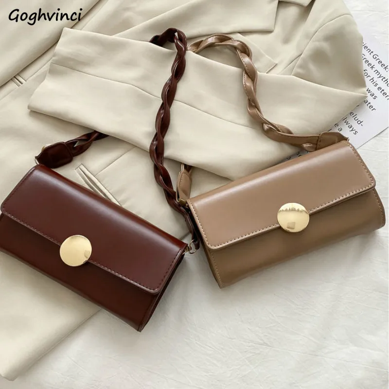 Crossbody Bags Women Fashion All-match Simple Flap Underarm-Bag Office Ladies Vintage Harajuku PU-leather Korean Chic Handbags
Crossbody Bags Women Fashion All-match Simple Flap Underarm-Bag Office Ladies Vintage Harajuku PU-leather Korean Chic Handbags
