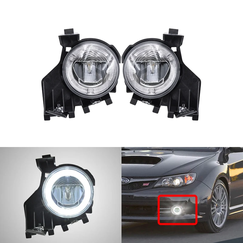 Fits For Subaru Impreza / Impreza WRX Front Bumper Xenon White Led Driving Fog Lights Kits W DRL Daylights Halo Ring Car-Styling
Fits For Subaru Impreza / Impreza WRX Front Bumper Xenon White Led Driving Fog Lights Kits W DRL Daylights Halo Ring Car-Styling