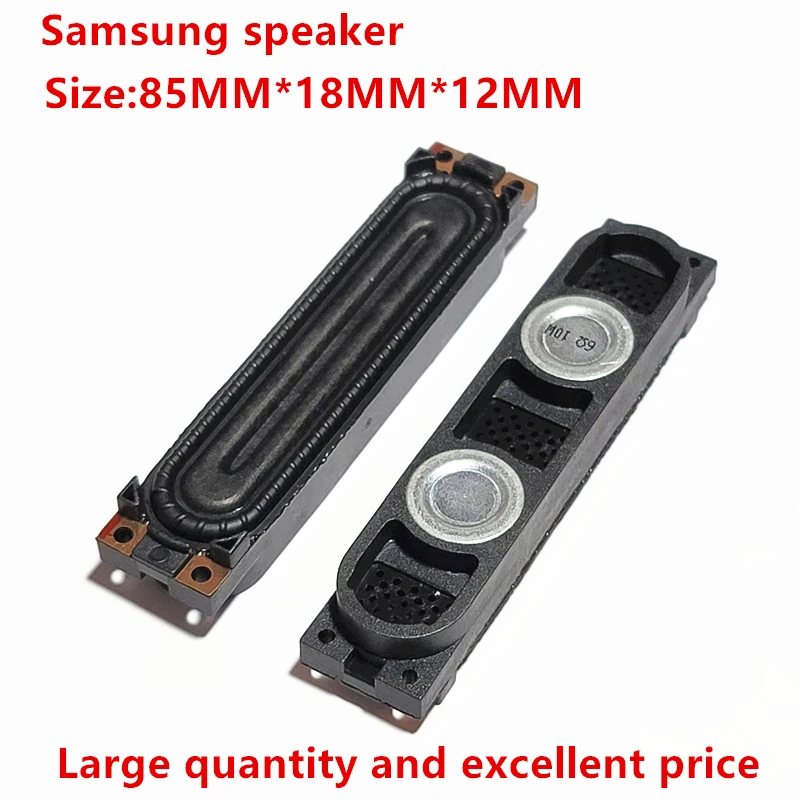 1 шт. динамик 6 Ом 10 Вт 18*85*13 мм для универсального ЖК-телевизора Samsung TV 
1 шт. динамик 6 Ом 10 Вт 18*85*13 мм для универсального ЖК-телевизора Samsung TV