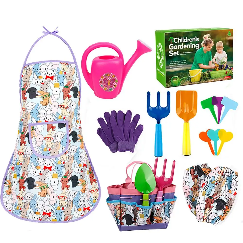 Kids Gardening Tool Sets Children Garden Tool Kit Hand Shovel Trowel Tote Bag Garden Tool Toys Digging Sand Playing Tools
Kids Gardening Tool Sets Children Garden Tool Kit Hand Shovel Trowel Tote Bag Garden Tool Toys Digging Sand Playing Tools