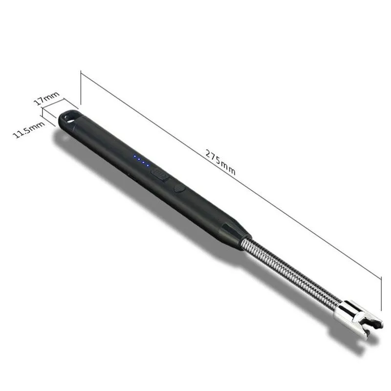 Windproof LED USB Electric Rechargeable Long BBQ Kitchen Gas Stove Lighter Plasma Arc Flameless Candle Unusual Lighters Outdoor
Windproof LED USB Electric Rechargeable Long BBQ Kitchen Gas Stove Lighter Plasma Arc Flameless Candle Unusual Lighters Outdoor