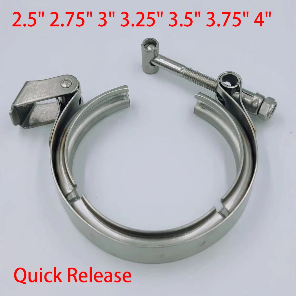 2.5" 2.75" 3" 3.25" 3.5" 3.75" 4" SS304 Universal Car Exhaust Quick Release V Band Clamp All Stainless Steel V-band Anti-Rust
2.5" 2.75" 3" 3.25" 3.5" 3.75" 4" SS304 Universal Car Exhaust Quick Release V Band Clamp All Stainless Steel V-band Anti-Rust