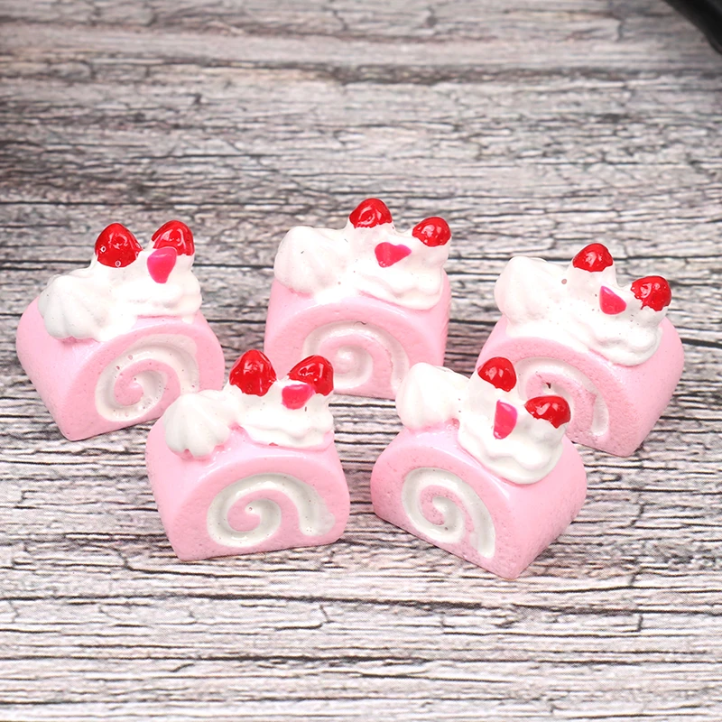5pcs DollHouse Cakes Kawaii DIY Miniature Artificial Fake Doll Food Cake Resin Ornament Craft Play Doll House Accessories
5pcs DollHouse Cakes Kawaii DIY Miniature Artificial Fake Doll Food Cake Resin Ornament Craft Play Doll House Accessories