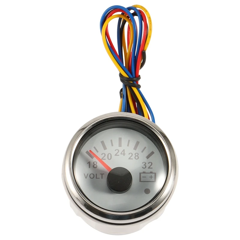 Motorcycle Volt Meter Gauge 8-16 Volts Caravan Boat Marine Voltmeter Auto Replacement Parts Gauges White 52mm
Motorcycle Volt Meter Gauge 8-16 Volts Caravan Boat Marine Voltmeter Auto Replacement Parts Gauges White 52mm