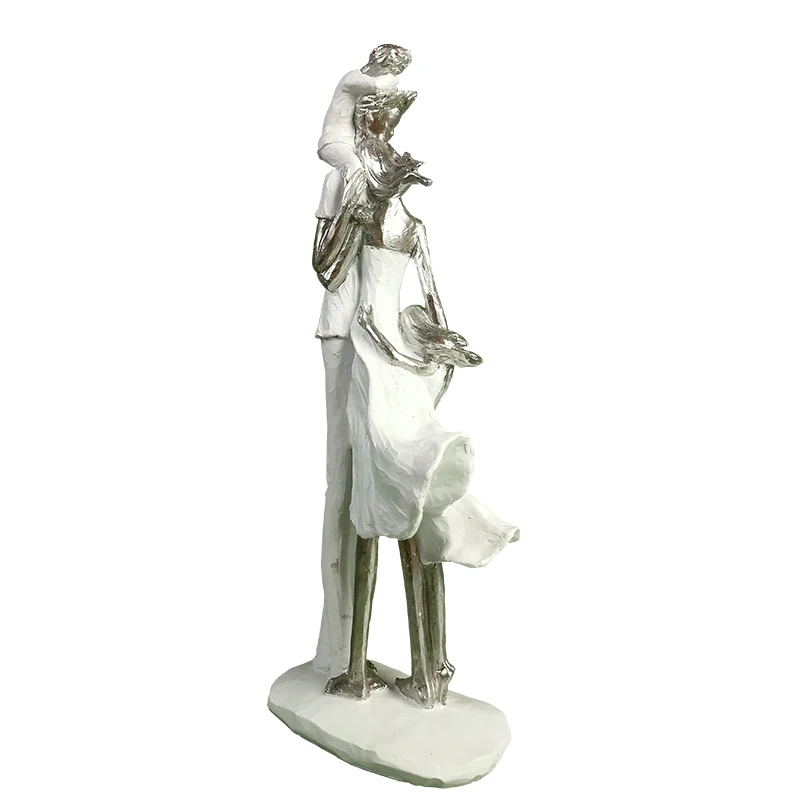 Home Decor Decorative Statues Sculpture House Home Decoration Living Room A family of four Happiness Modern simplicity white
Home Decor Decorative Statues Sculpture House Home Decoration Living Room A family of four Happiness Modern simplicity white