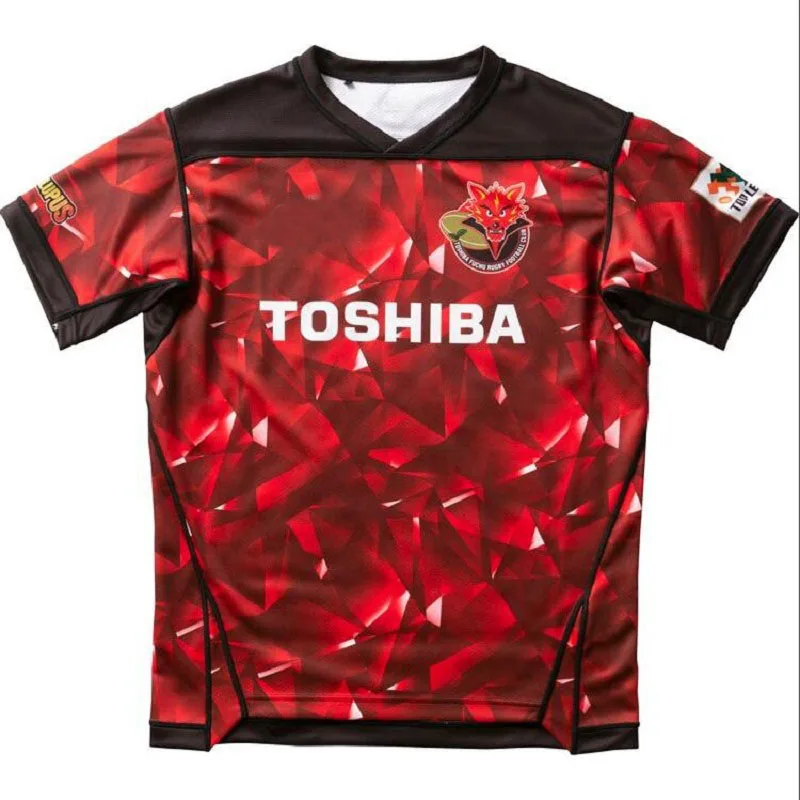 2020 2021 Toshiba Wolf RUGBY HOME AWAY JERSEY Sport Shirt S-3XL