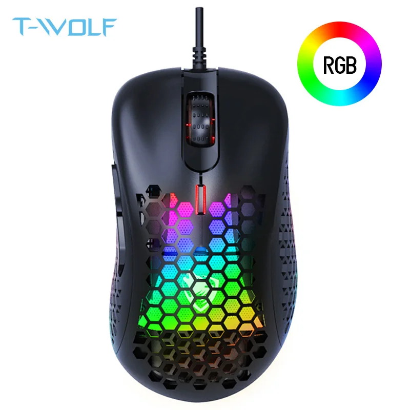 G540 USB Wired Gaming Mouse Lightweight RGB Backlit Light Gamer Mouse 6400 DPI Adjustable Light Mouse Gamer For PC Laptop Gamer
G540 USB Wired Gaming Mouse Lightweight RGB Backlit Light Gamer Mouse 6400 DPI Adjustable Light Mouse Gamer For PC Laptop Gamer