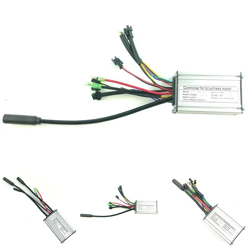 Electric Bicycle 6-Tube Controller 36/48V KT-15A Waterproof/SM Square Wave 250-350W Controller For KT System E-bike Accessories
Electric Bicycle 6-Tube Controller 36/48V KT-15A Waterproof/SM Square Wave 250-350W Controller For KT System E-bike Accessories
