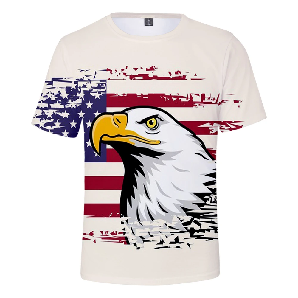 2019 Мода День независимости США 3D Футболка мужская Футболка Harajuku с коротким рукавом и Четвертое июля футболка, толстовка, топы 
2019 Мода День независимости США 3D Футболка мужская Футболка Harajuku с коротким рукавом и Четвертое июля футболка, толстовка, топы