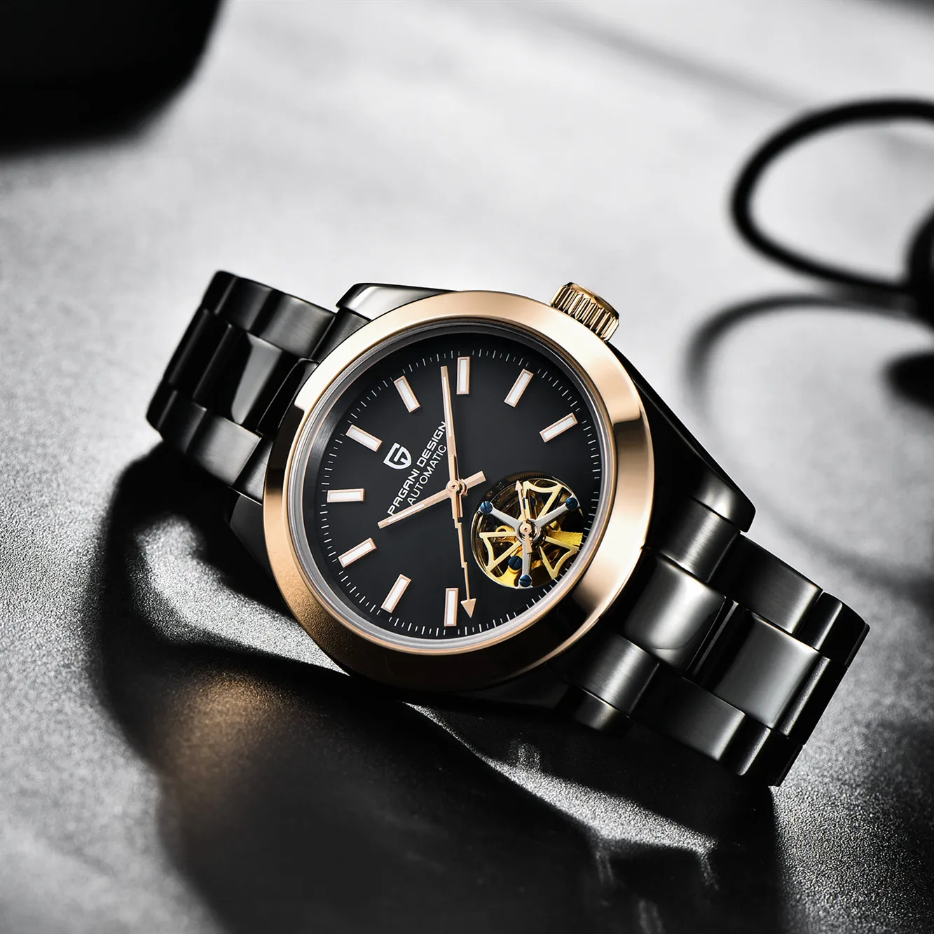 PAGANI DESIGN Waterproof Sapphire Glass Watch Men Top Brand Men's Mechanical Watch Tourbillon Stainless Steel Automatic Watch
PAGANI DESIGN Waterproof Sapphire Glass Watch Men Top Brand Men's Mechanical Watch Tourbillon Stainless Steel Automatic Watch