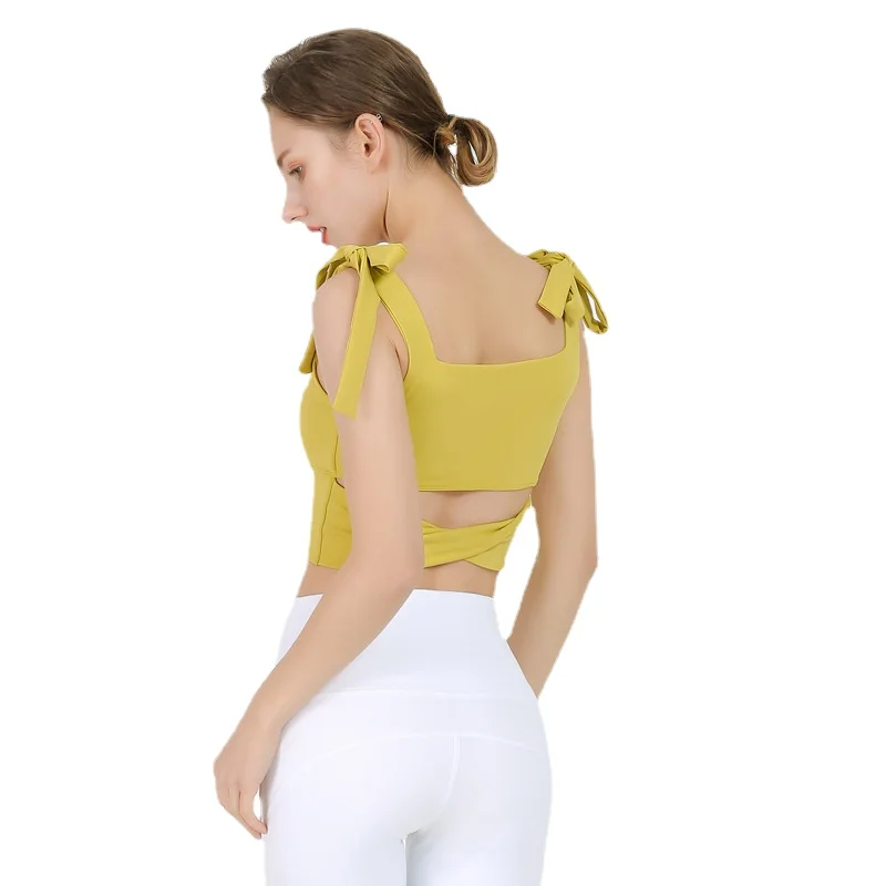 2022 new back shaping lace up yoga sports vest quick drying wrap chest shockproof dance training top
2022 new back shaping lace up yoga sports vest quick drying wrap chest shockproof dance training top
