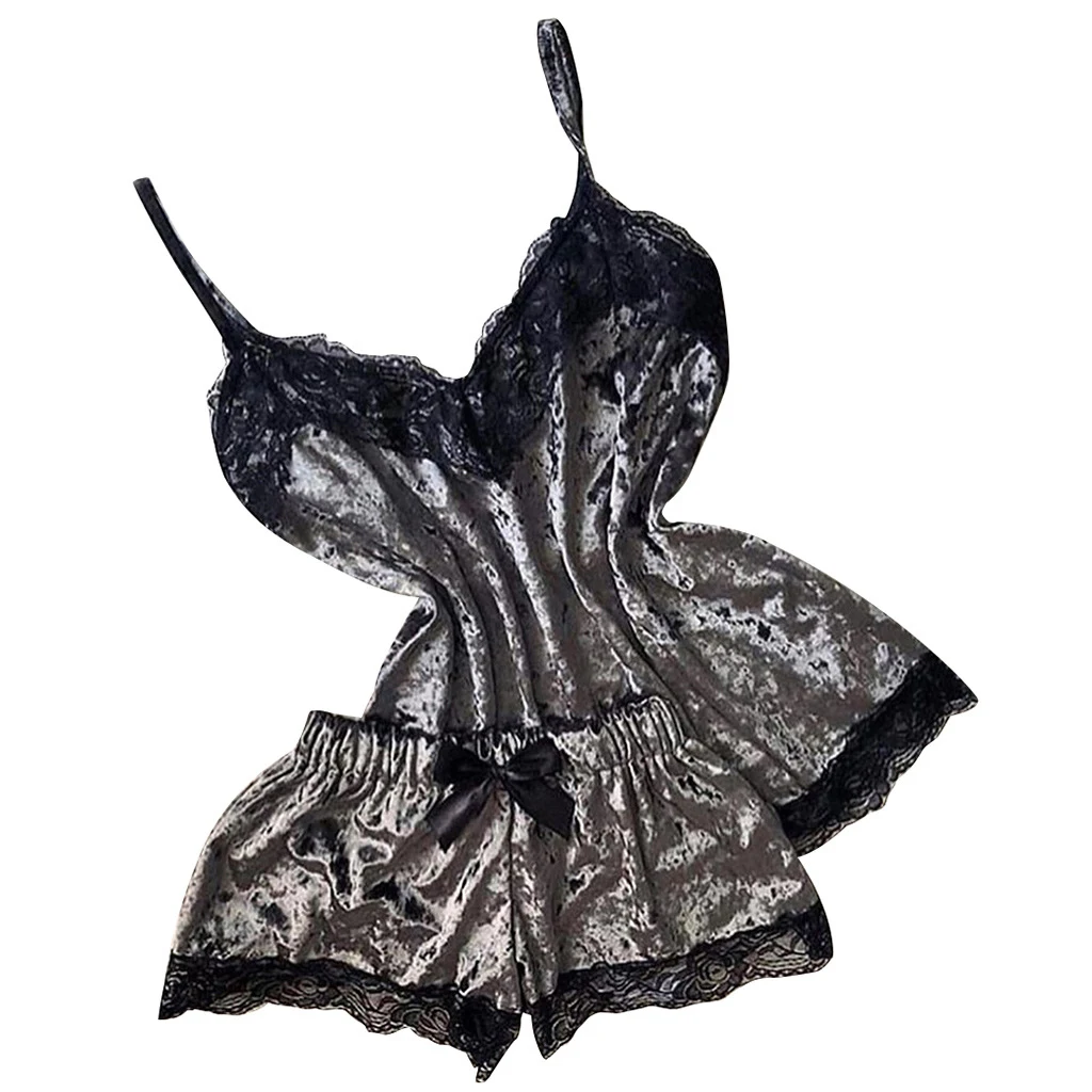 Sexy Lingerie Set Velvet Sleepwear Women's Pajama Set Sexy Temptation Babydoll Nightwear Cute Cami Top and Shorts Pijama Mujer
Sexy Lingerie Set Velvet Sleepwear Women's Pajama Set Sexy Temptation Babydoll Nightwear Cute Cami Top and Shorts Pijama Mujer