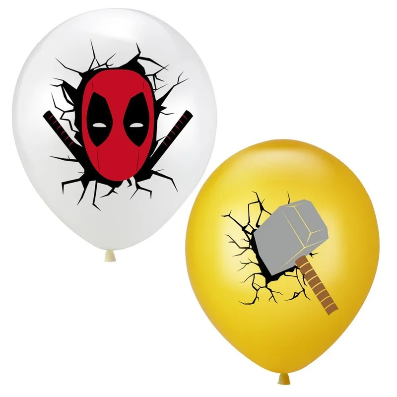 12Pc Disney Marvel anime Superheroes Spiderman Iron Man Hulk Thor Theme Balloons Children's Birthday Party Decoration Sets
12Pc Disney Marvel anime Superheroes Spiderman Iron Man Hulk Thor Theme Balloons Children's Birthday Party Decoration Sets