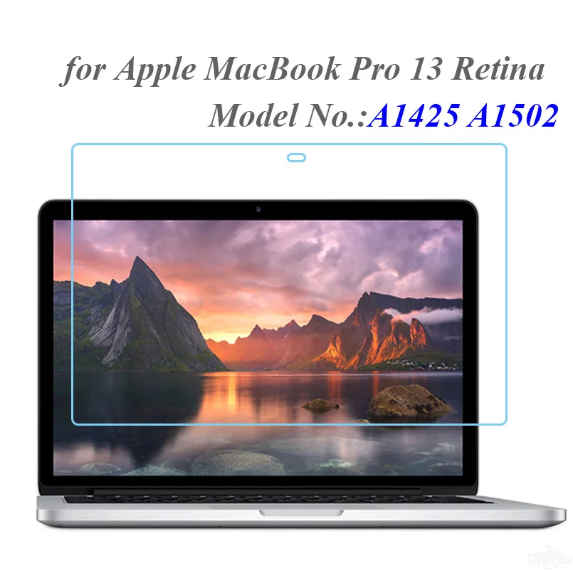 Закаленное стекло для Macbook Pro с Retina 13 Защита экрана A1502 A1425 3 дюйма защитная пленка