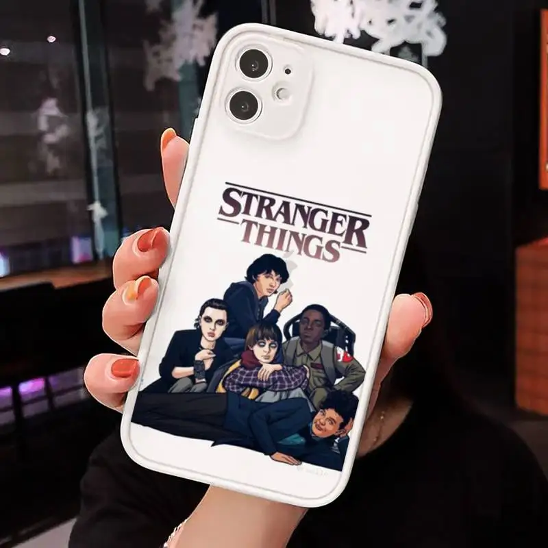 American TV series Stranger things Phone Cases matte transparent For iphone 7 8 11 12 plus mini x xs xr pro max cover
American TV series Stranger things Phone Cases matte transparent For iphone 7 8 11 12 plus mini x xs xr pro max cover