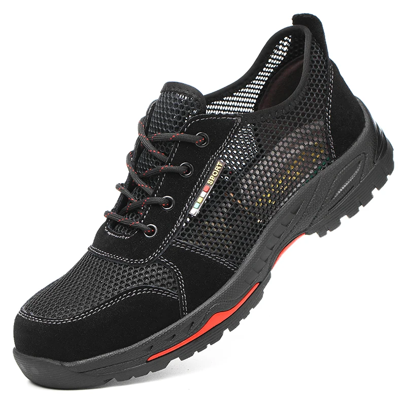 men fashion big size steel toe covers working safety shoes summer breathable construction site worker sneakers security boots
men fashion big size steel toe covers working safety shoes summer breathable construction site worker sneakers security boots