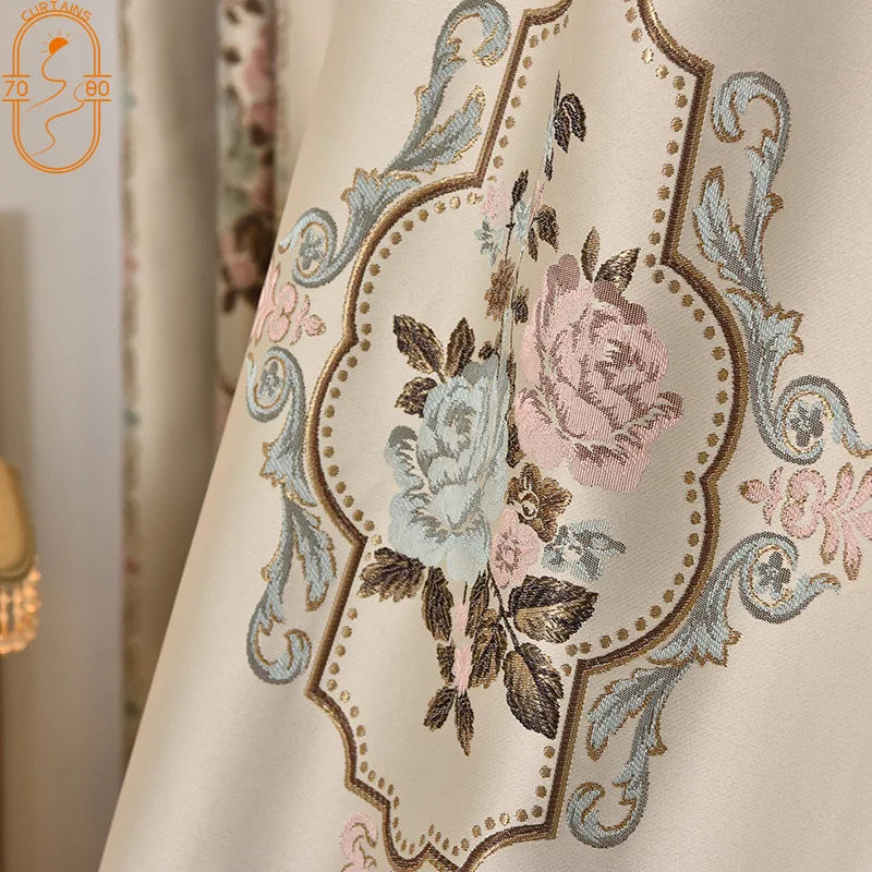 New Chinese High-end Jacquard Curtains Luxury Blackout Curtains for Living Room and Bedroom Finished Products Customization
New Chinese High-end Jacquard Curtains Luxury Blackout Curtains for Living Room and Bedroom Finished Products Customization