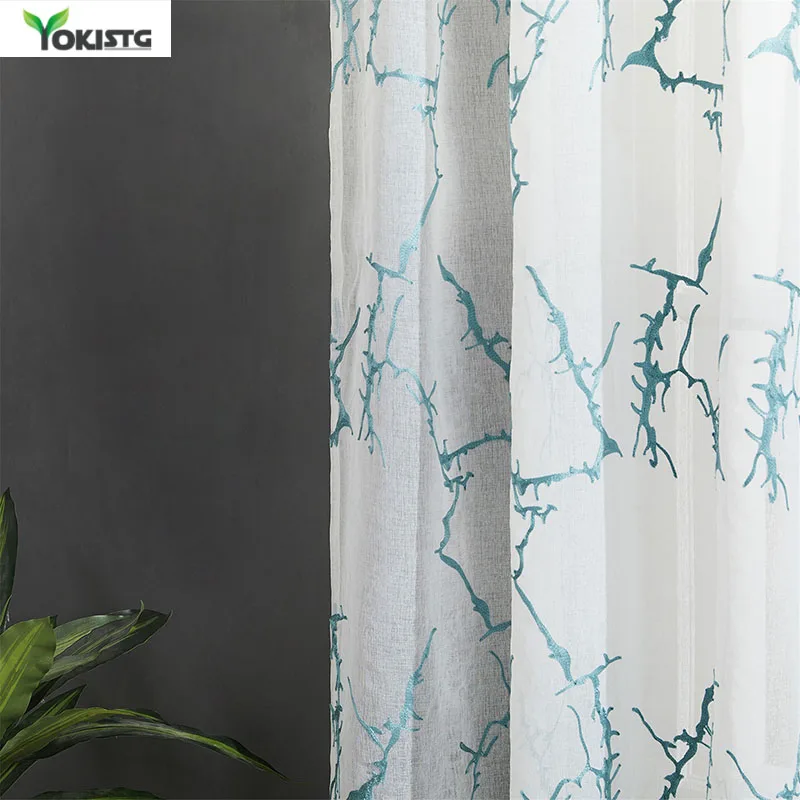 YokiSTG Embroidered Branch Pattern Sheer Curtains For Living Room Bedroom Kitchen Cafe Window Treatment Drapes Home Decor
YokiSTG Embroidered Branch Pattern Sheer Curtains For Living Room Bedroom Kitchen Cafe Window Treatment Drapes Home Decor
