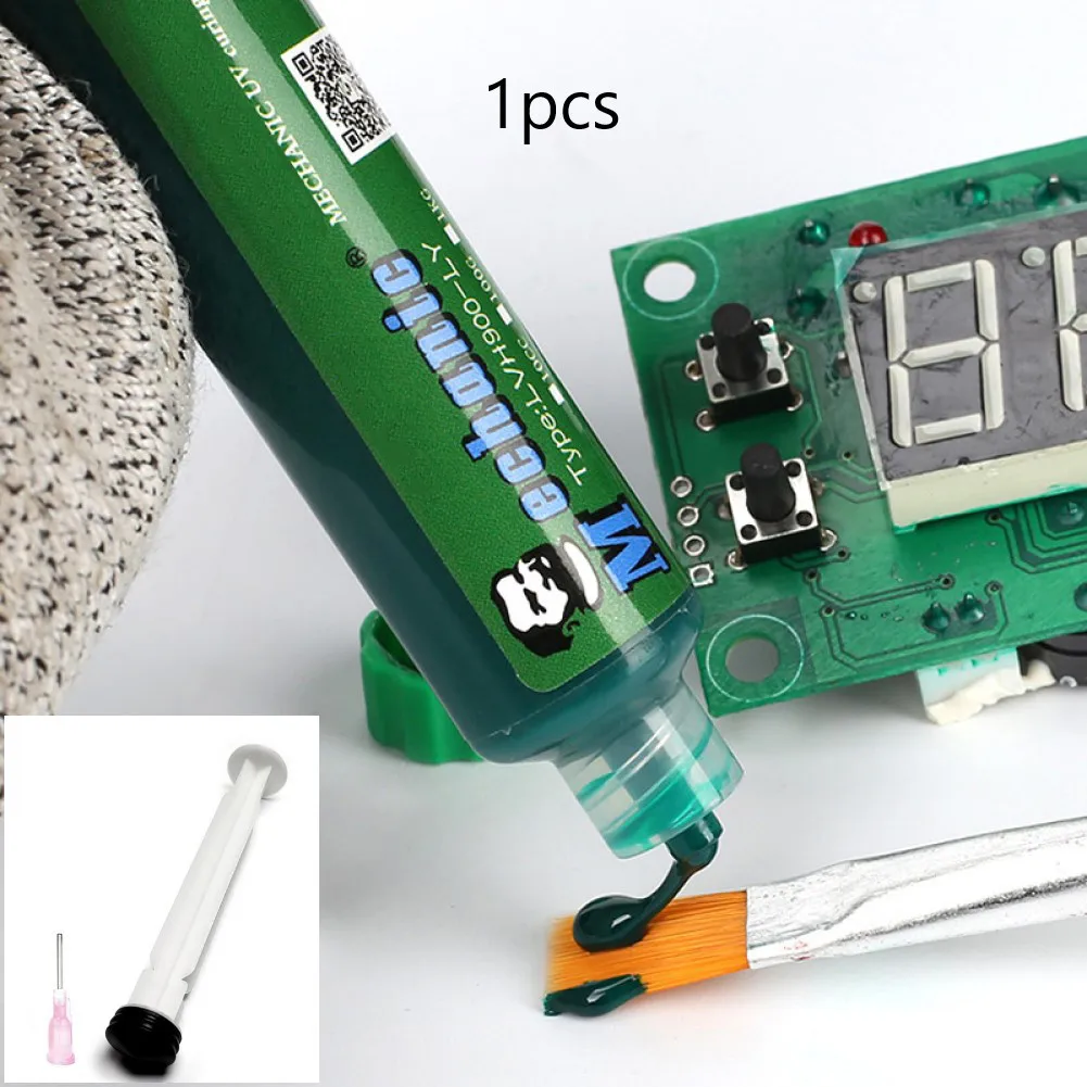 10cc Welding Oil Booster Solder Flux Paste UV Glue Green Propulsion Barrel With Plunger Needle For PCB BGA Repair Curing Solder
10cc Welding Oil Booster Solder Flux Paste UV Glue Green Propulsion Barrel With Plunger Needle For PCB BGA Repair Curing Solder