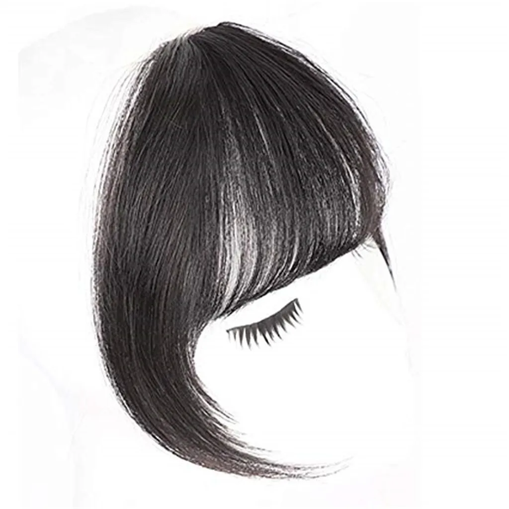 Hair Piece barber shop Natural Black Wig High temperature wire Clip In Blunt Bangs Thin Fake Fringes Extension Female Air Bangs
Hair Piece barber shop Natural Black Wig High temperature wire Clip In Blunt Bangs Thin Fake Fringes Extension Female Air Bangs