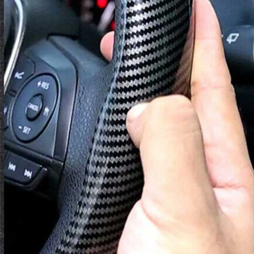 Carbon Fiber Look Universal Car Steering Wheel Cover With Spinner Auxiliary Booster Aid Handle Knob Incredibly Durable Anti-slip
Carbon Fiber Look Universal Car Steering Wheel Cover With Spinner Auxiliary Booster Aid Handle Knob Incredibly Durable Anti-slip