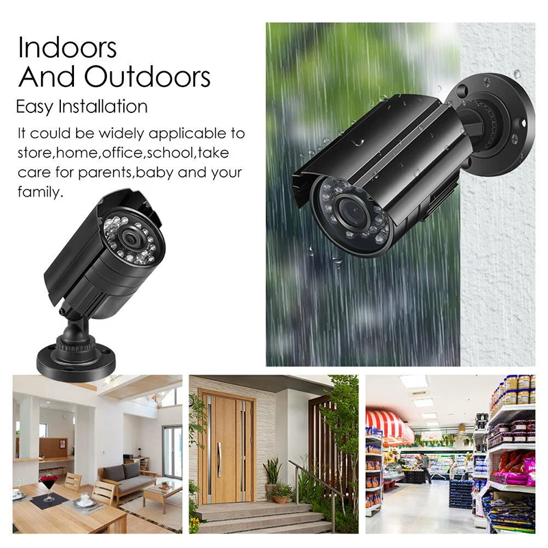 1080p 4 in 1 Outdoor CCTV Security Surveillance Camera Day Night Vision Wide Angle FKU66
1080p 4 in 1 Outdoor CCTV Security Surveillance Camera Day Night Vision Wide Angle FKU66