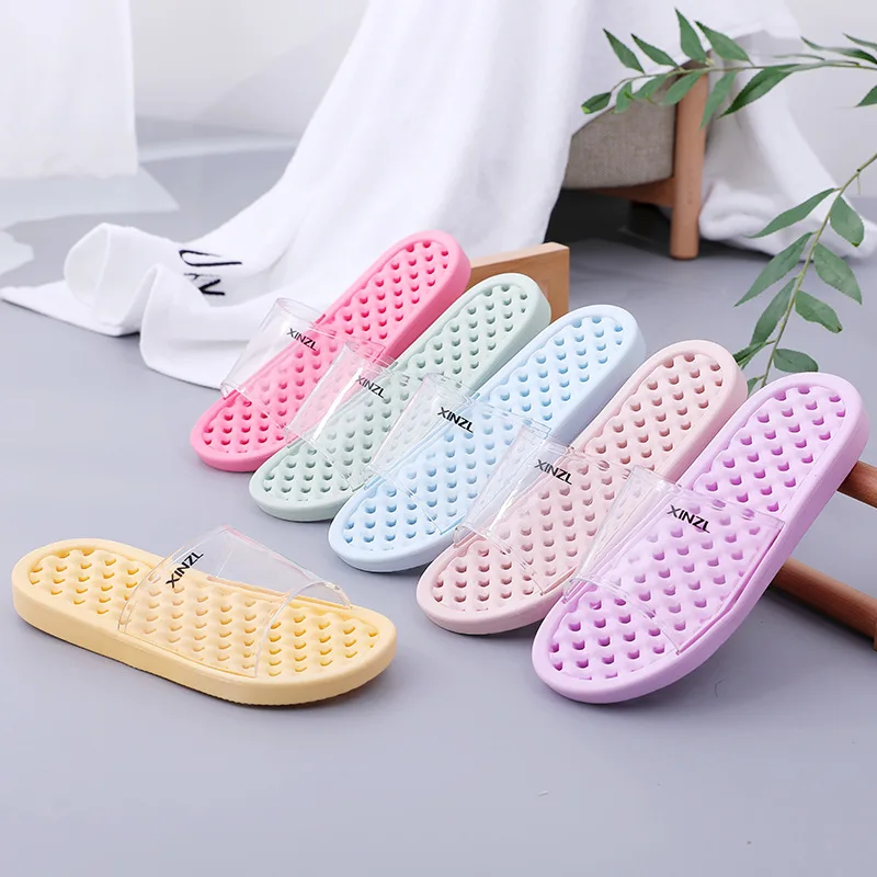 Plastic Slippers Women's Bathroom Bath Non-Slip Indoor Slipper Couple's Leakage Slippers Summer Slippers Men Massage Slippers
Plastic Slippers Women's Bathroom Bath Non-Slip Indoor Slipper Couple's Leakage Slippers Summer Slippers Men Massage Slippers