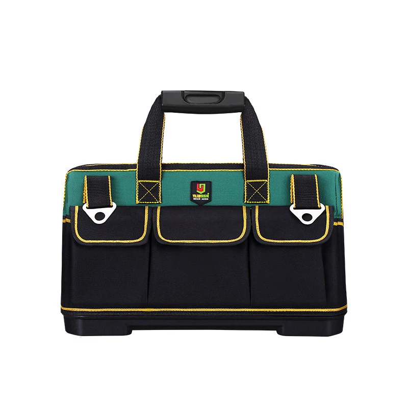 Plastic Bottom Multifunctional Tool Bag 15/17/20 in Waterproof Anti-Fall Tool Storage High Density Oxford Cloth Toolkit Bag
Plastic Bottom Multifunctional Tool Bag 15/17/20 in Waterproof Anti-Fall Tool Storage High Density Oxford Cloth Toolkit Bag